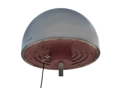 Septentrio-VeraChoke-High-Precision-Full-GNSS-Spectrum-Choke-Ring-Antenna-side-bottom-with-cable