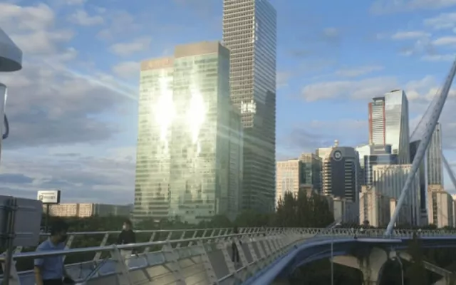 Seoul-Pedestrian-bridge-Structural-Monitoring-RTK-Septentrio-Receiver